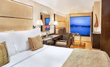 Oberoi Zahra Nile Cruise Cabin from Aswan