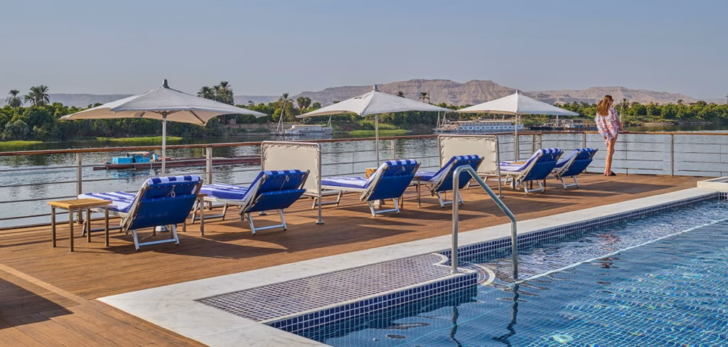 Oberoi Zahra Nile Cruise Swimming Pool