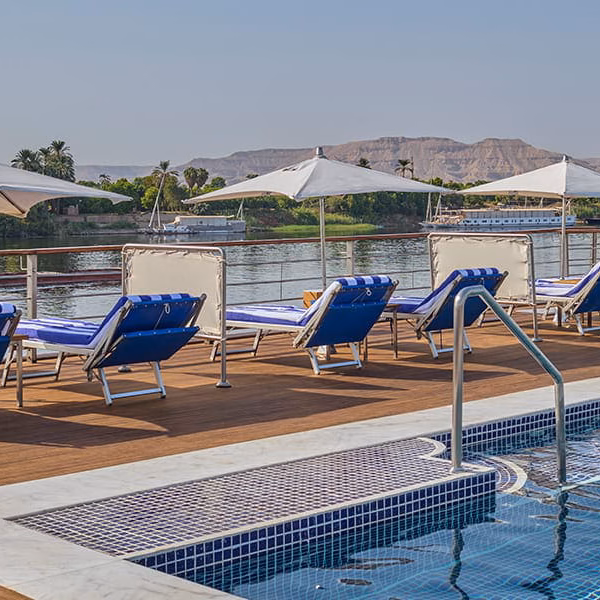 Oberoi Zahra Nile Cruise Swimming Pool