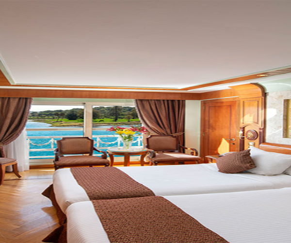 Sonesta St. George I Nile Cruise Ship Deluxe Cabin- Direct Nile Cruise Egypt