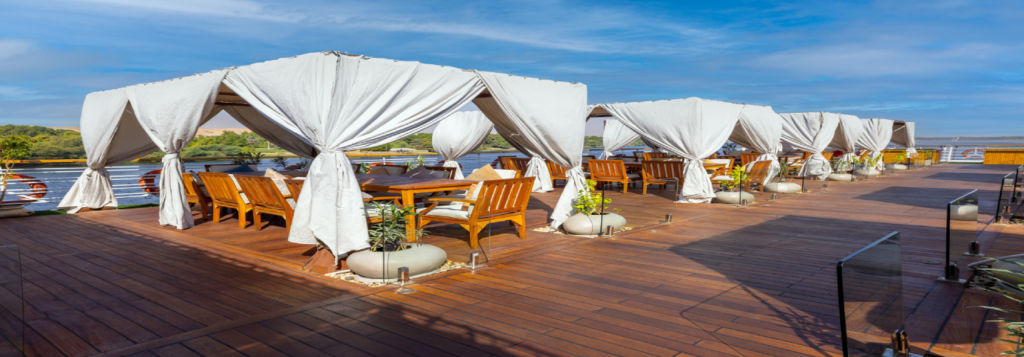 Farah Nile Cruise Sundeck- Direct Nile Cruise Egypt