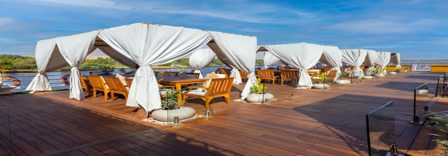 Farah Nile Cruise Sundeck- Direct Nile Cruise Egypt