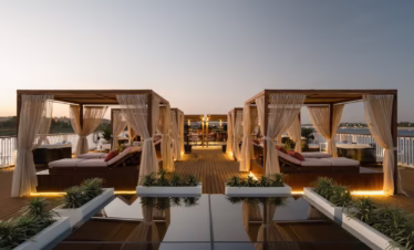 MS Tulip Nile Cruise Sundeck