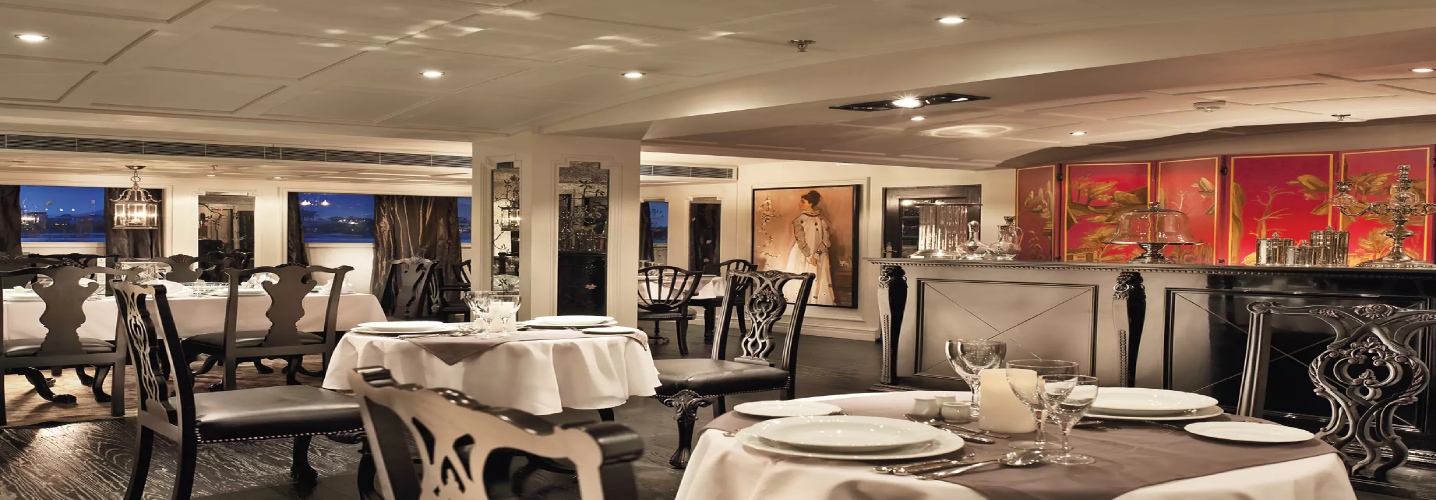 Mayfair Nile Cruise restaurant - Direct Nile Cruise Egypt