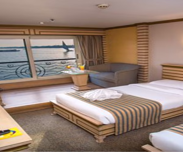Princess Sarah Nile Cruise Twin Cabin - Egypt Nile Cruise Hub