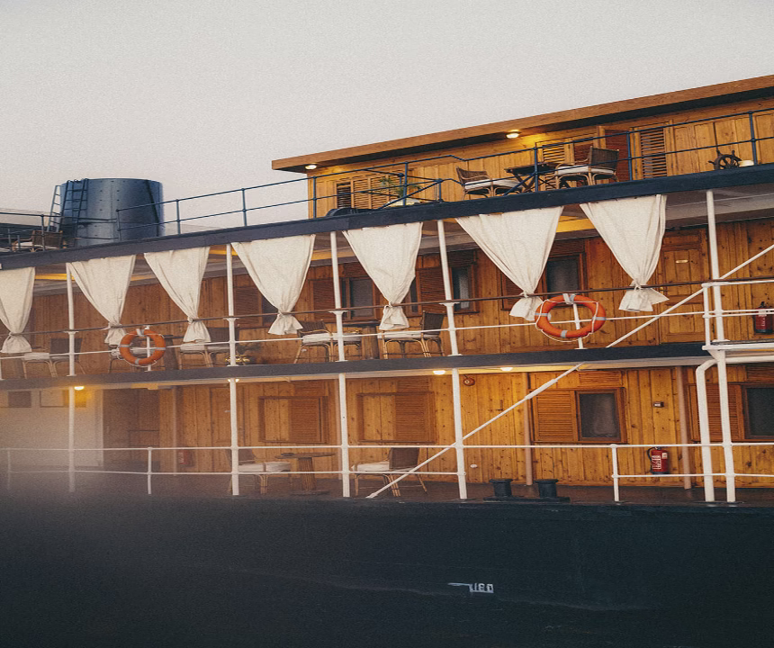 Steam Ship Sudan Nile Cruise Outside