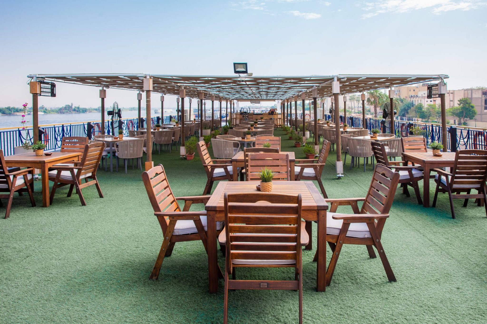 Amwaj Living Stone Nile Cruise Sundeck