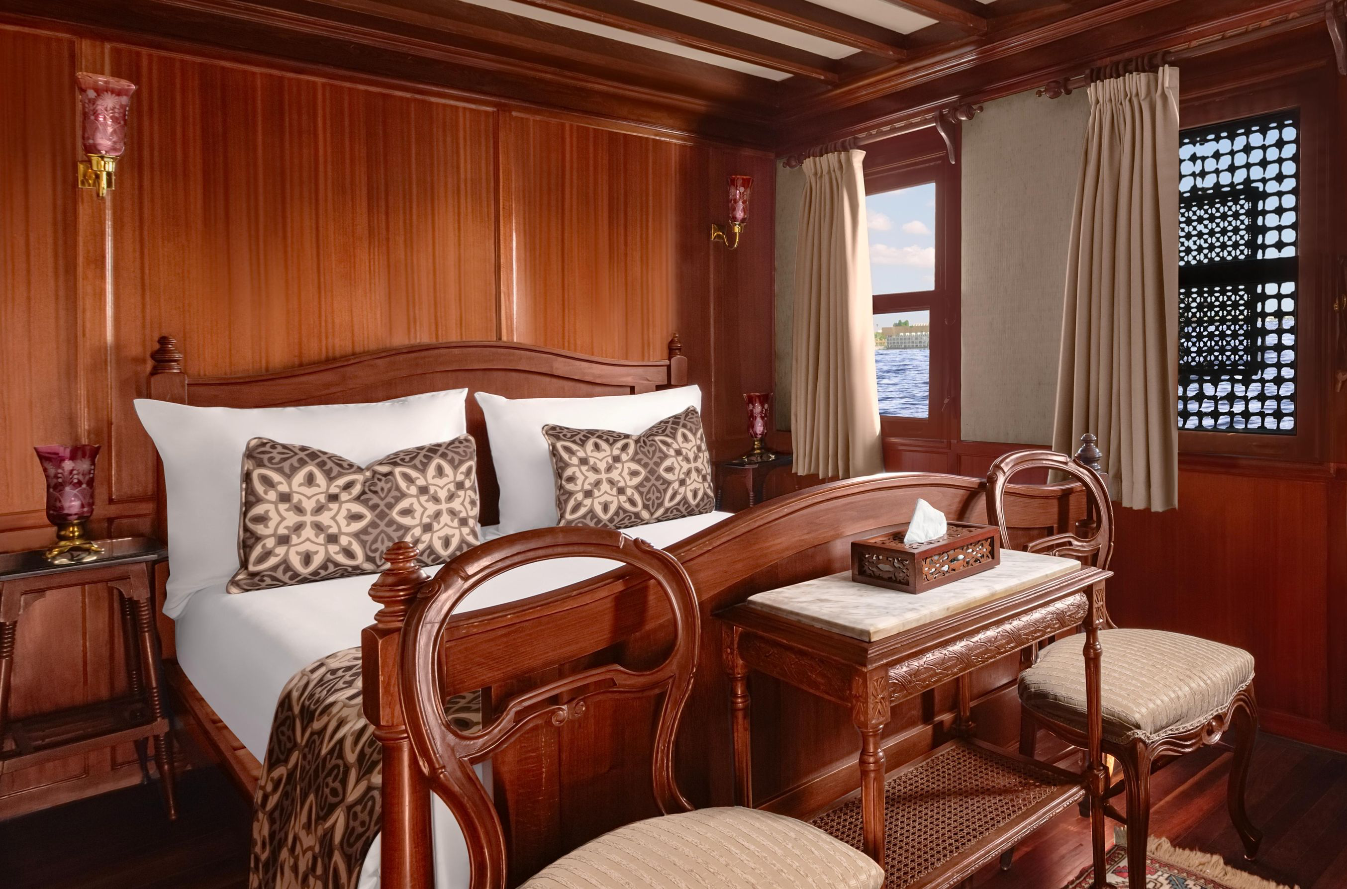 Farouz El Nil 1 Dahabiya Nile Cruise Double Cabin
