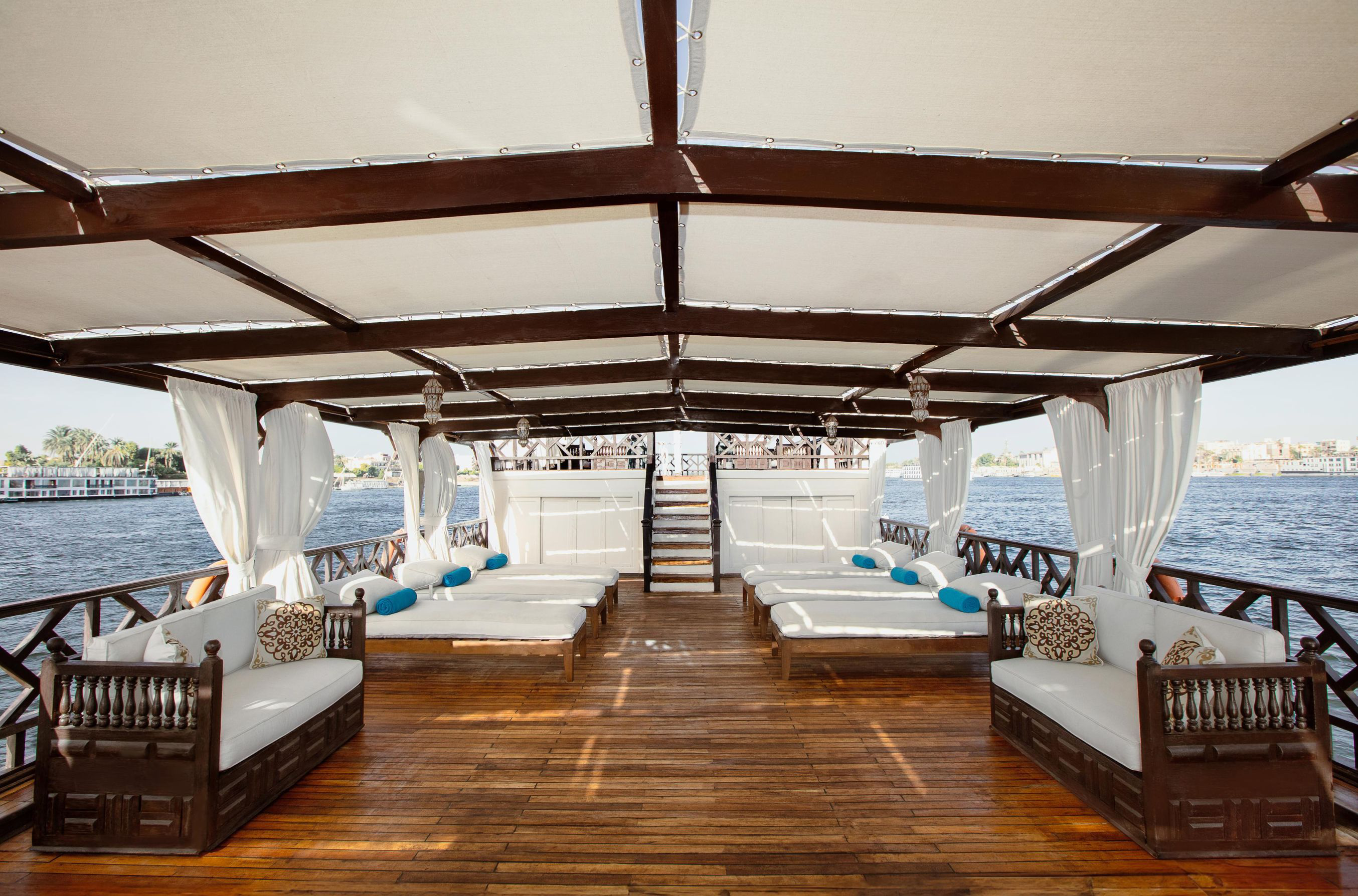 Farouz El Nil 1 Dahabiya Nile Cruise Sundeck