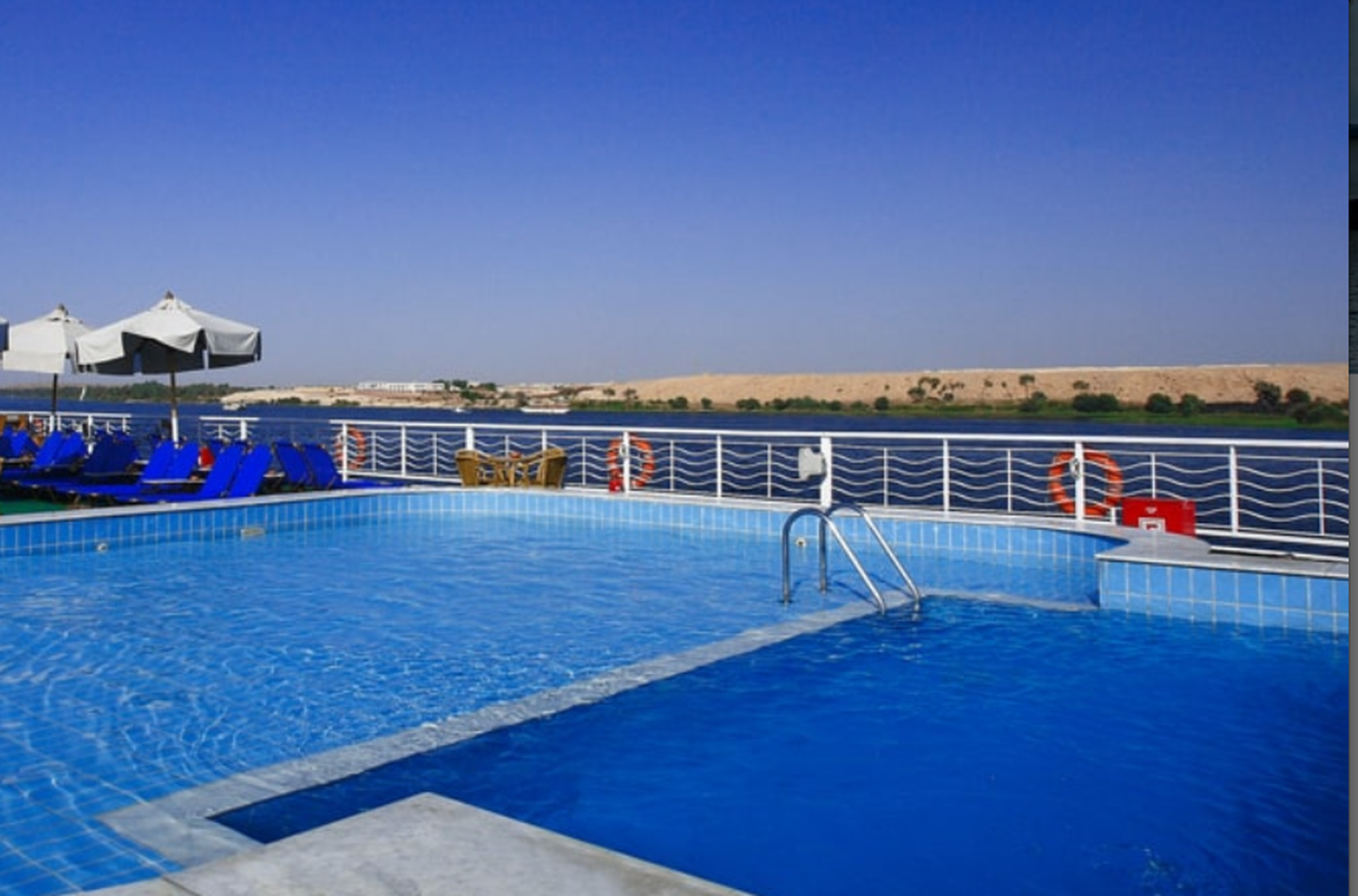 Jaz Crown Jubilee Nile Cruise Swimming Pool