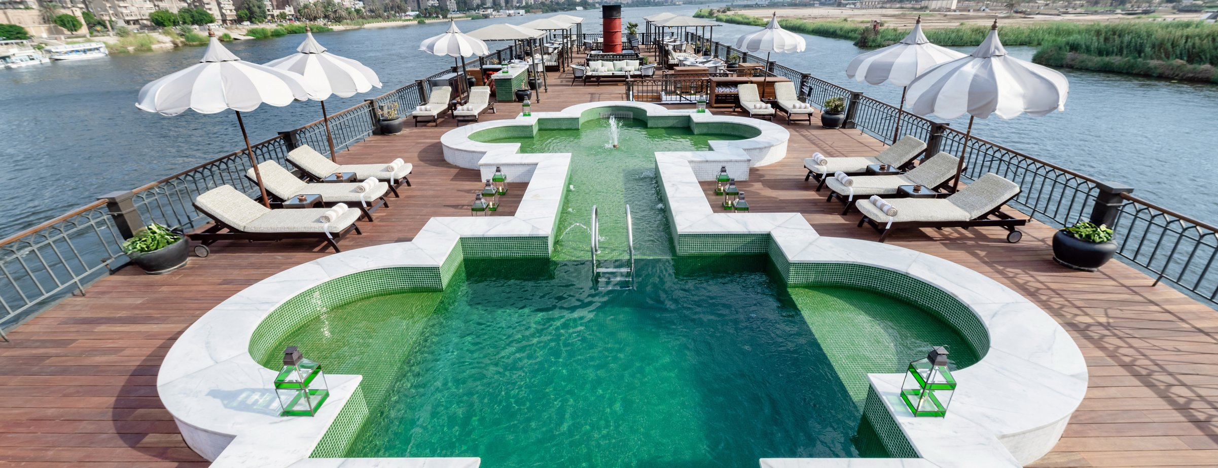 Movenpick SS Misr Nile Cruise Swimming Pool & Sundeck