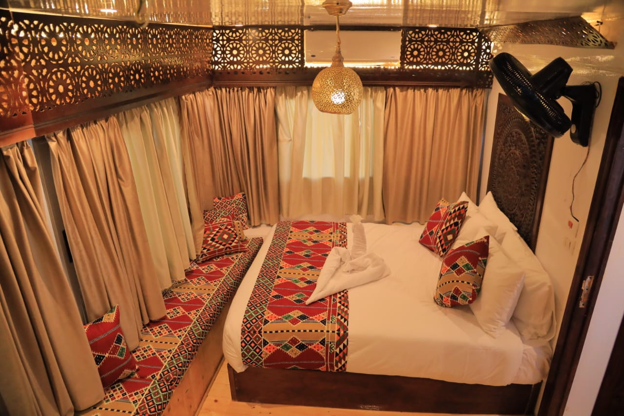 Queen Nefer Dahabiya Nile Cruise Cabin