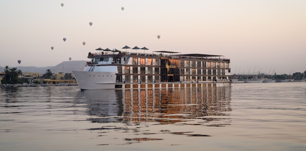Soleil Nile Cruise Ship from Luxor