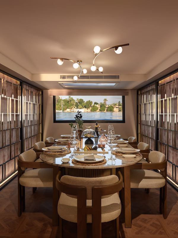 Soleil Nile Cruise Dining