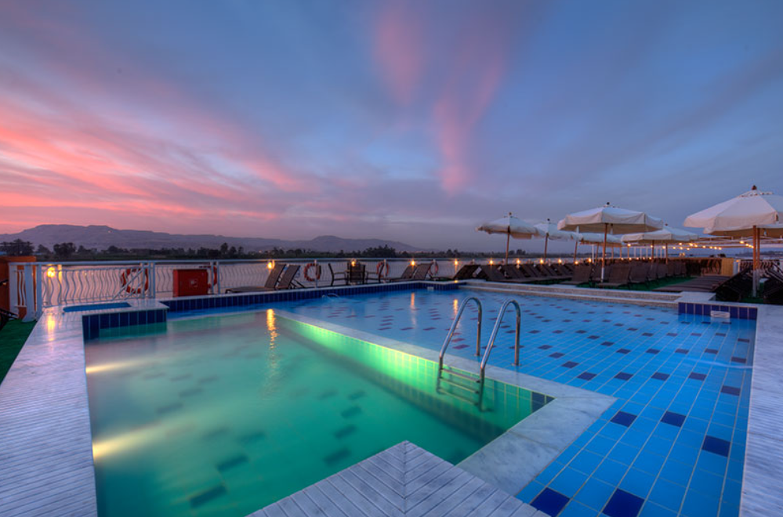 Steigenberger Minerva Nile Cruise Swimming Pool