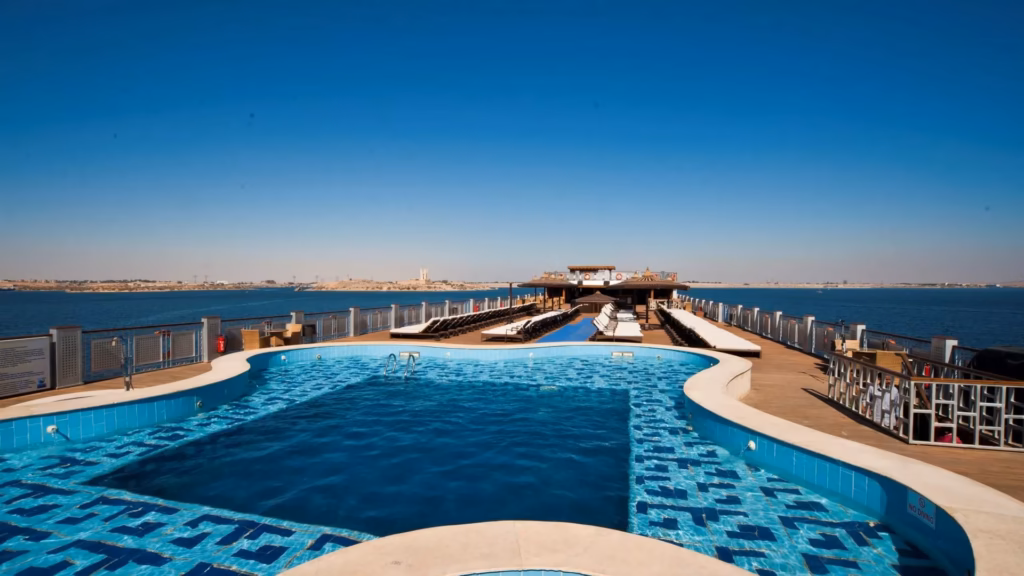 African Dreams Lake Cruise Sundeck & Swimming Pool