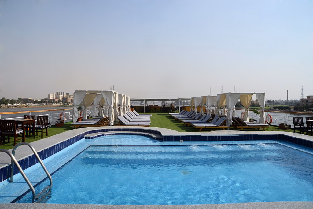 Blue Shadow II Nile Cruise Swimming Pool