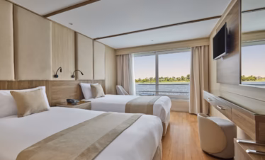 Blue Shadow III Nile Cruise Twin Cabin