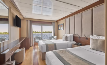 Blue Shadow IV Nile Cruise Twin Cabin