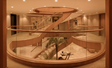 Le Fayan Suites Nile Cruise Stairs