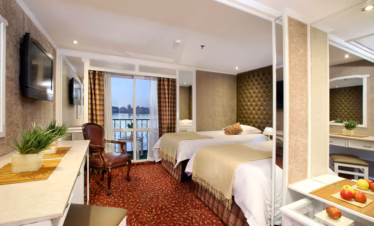 MS La Traviata Nile Cruise Twin Bed