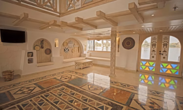 MS Mahrousa Nile Cruise Decoration