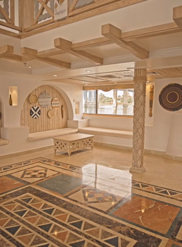 MS Mahrousa Nile Cruise Decoration