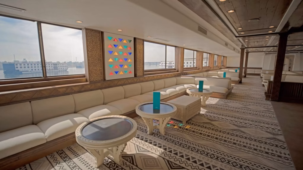 MS Mahrousa Nile Cruise Lounge Bar