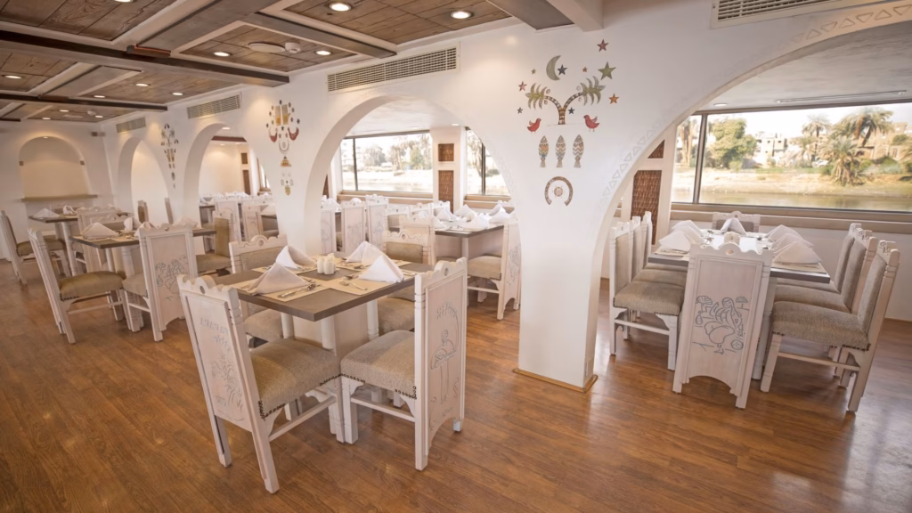 MS Mahrousa Nile Cruise Restaurant