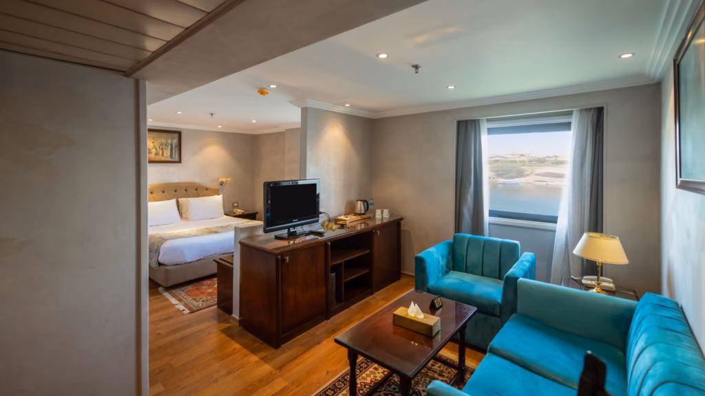 MS Terramar Nile Cruise Presidential Pharaonic Suite