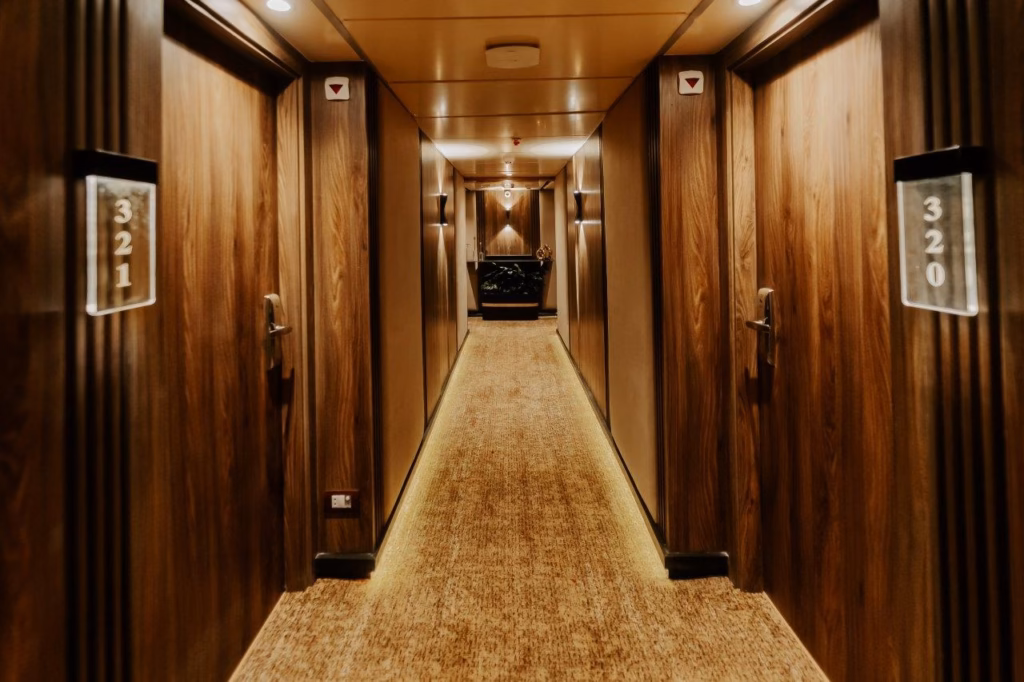 Medea Nile Cruise Cabins Corridor