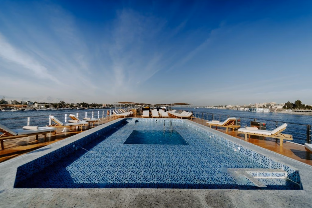 Medea Nile Cruise Pool & Sun-Deck