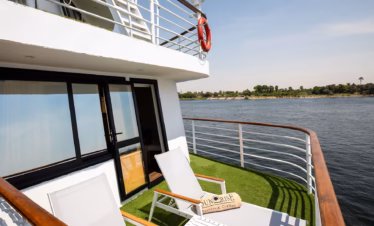 Nile Saray Nile Cruise from the Front