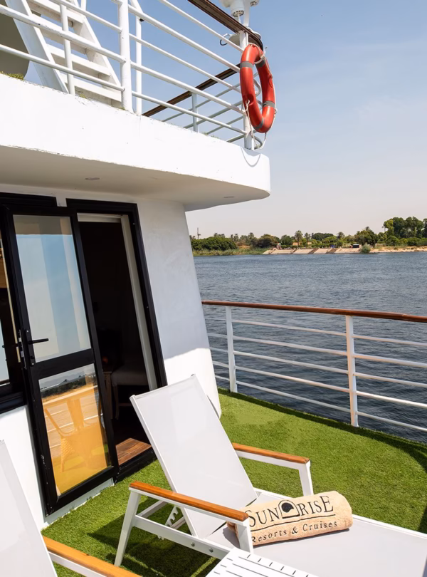 Nile Saray Nile Cruise from the Front