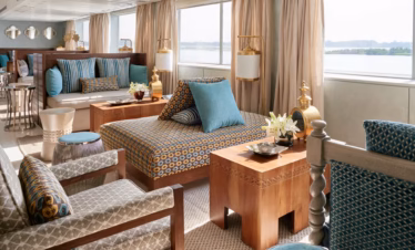 Sanctuary Nile Adventurer Nile Cruise Lounge Bar