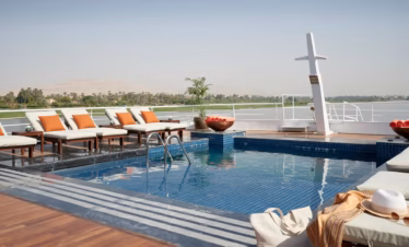 Sanctuary Nile Adventurer Nile Cruise Swimming Pool
