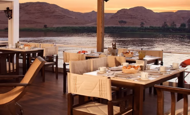 Sanctuary Sun Boat III Nile Cruise Restaurant