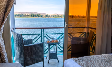 Sonesta Moon Goddess Nile Cruise Cabin Balcony