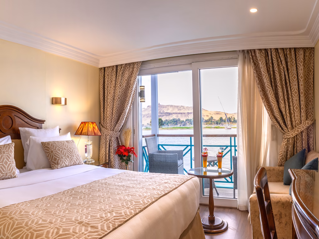 Sonesta Moon Goddess Nile Cruise Double King Size Cabin