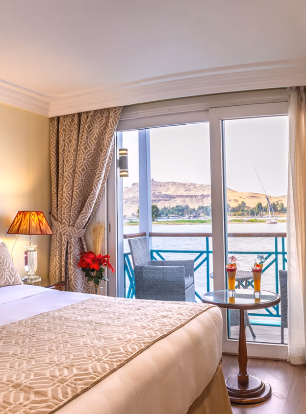 Sonesta Moon Goddess Nile Cruise Double King Size Cabin