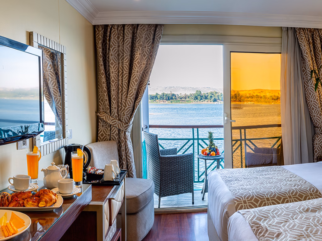 Sonesta Moon Goddess Nile Cruise Twin Cabin