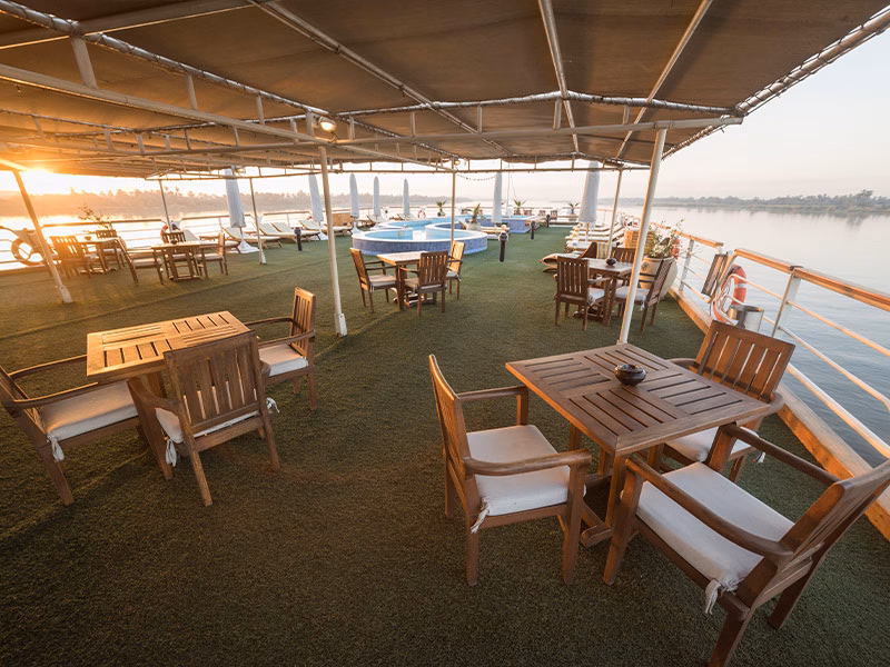 Sonesta Nile Goddess Nile Cruise Sundeck