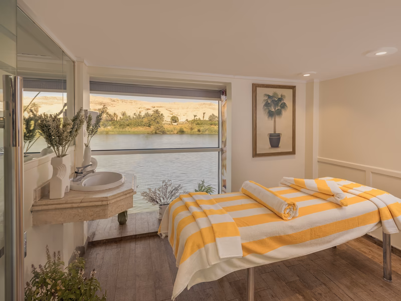 Sonesta Star Goddess Nile Cruise Massage Room