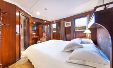 Steam Ship Karim Nile Cruise King Bed