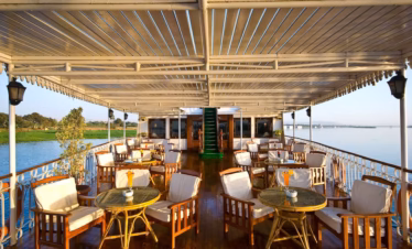 Steam Ship Karim Nile Cruise Sun Deck