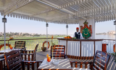 Steam Ship Karim Nile Cruise Sundeck Bar