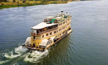 Steam Ship Karim Nile Cruise from the outside