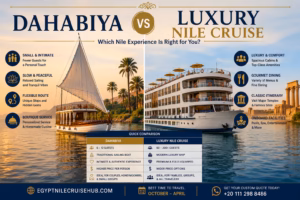Dahabiya vs Luxury Nile Cruise: Which Is Better?