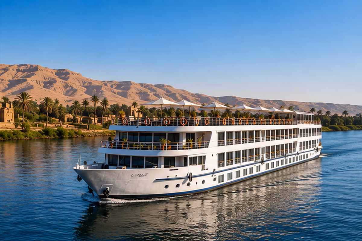 Nile Cruise Ship on The Nile
