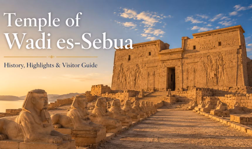 Temple of Wadi es-Sebua: Complete Lake Nasser Visitor Guide